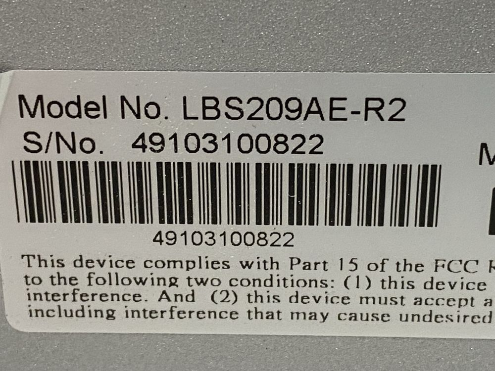 Мережевий комутатор BLACK BOX LBS209AE-R2 – 8x Gigabit, вживаний