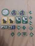 Emblemas várias funções e jardineiras