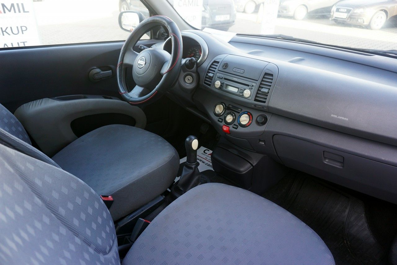 Nissan Micra 1,2 BENZYNA 65KM, Sprawna Klima, Nowy Przegląd, Długie