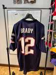 koszulka Vintage Reebok NFL New England Patriots Brady #12 M
