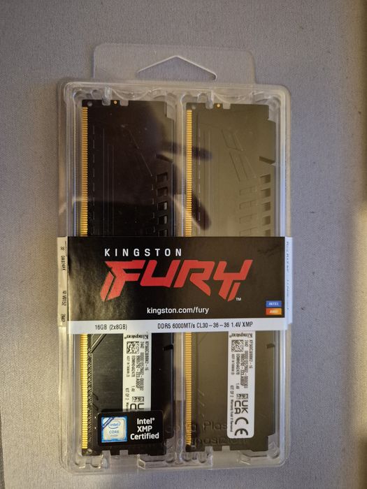 Kingston Fury Beast DDR5 16GB (2×8) 6000Mhz CL30