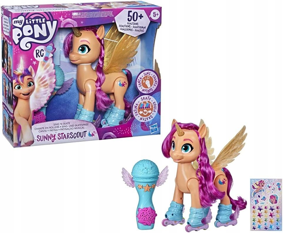 my little pony śpiewająca sunny na rolkach