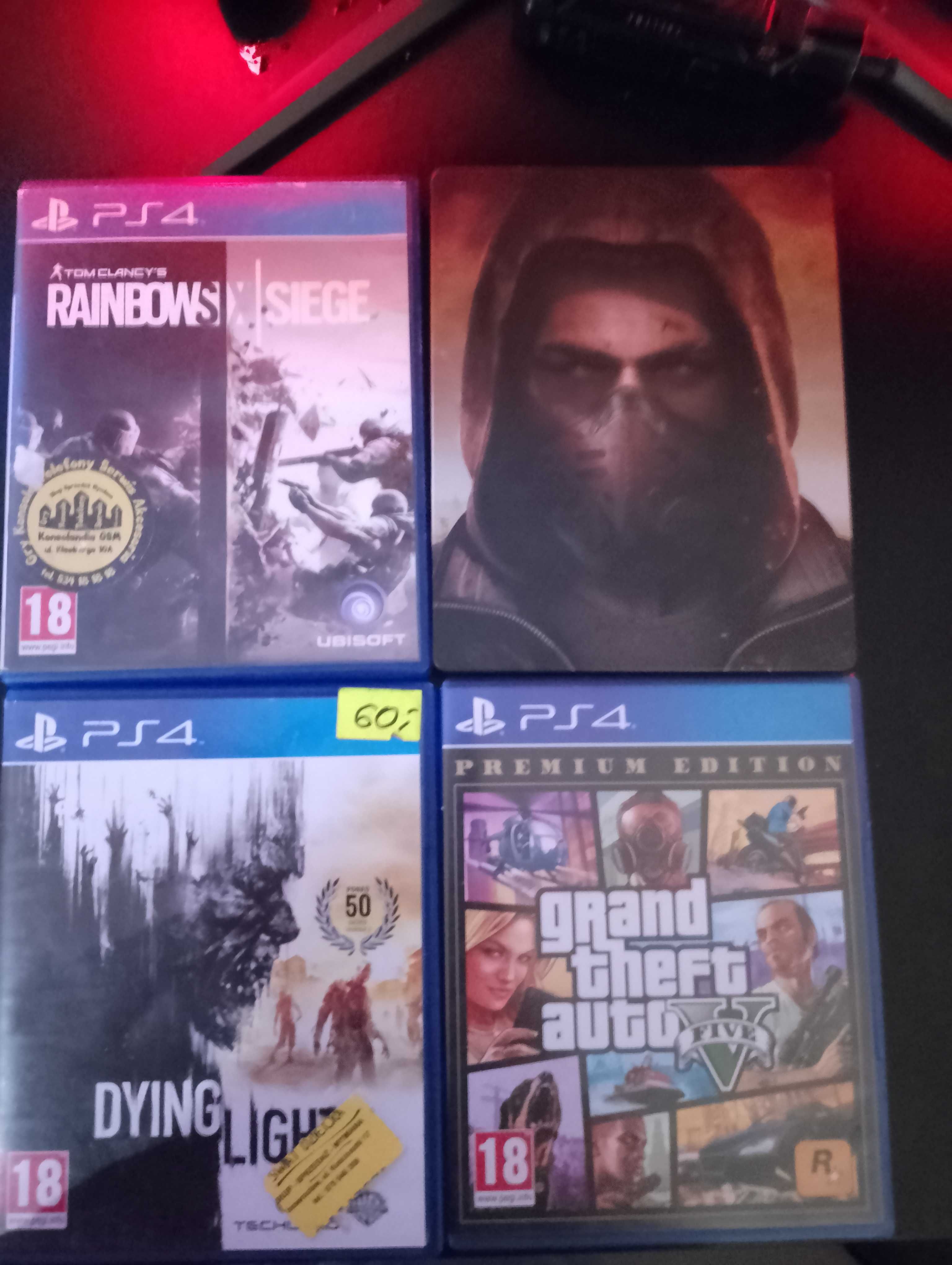 Gry Ps4 + steal book DL2