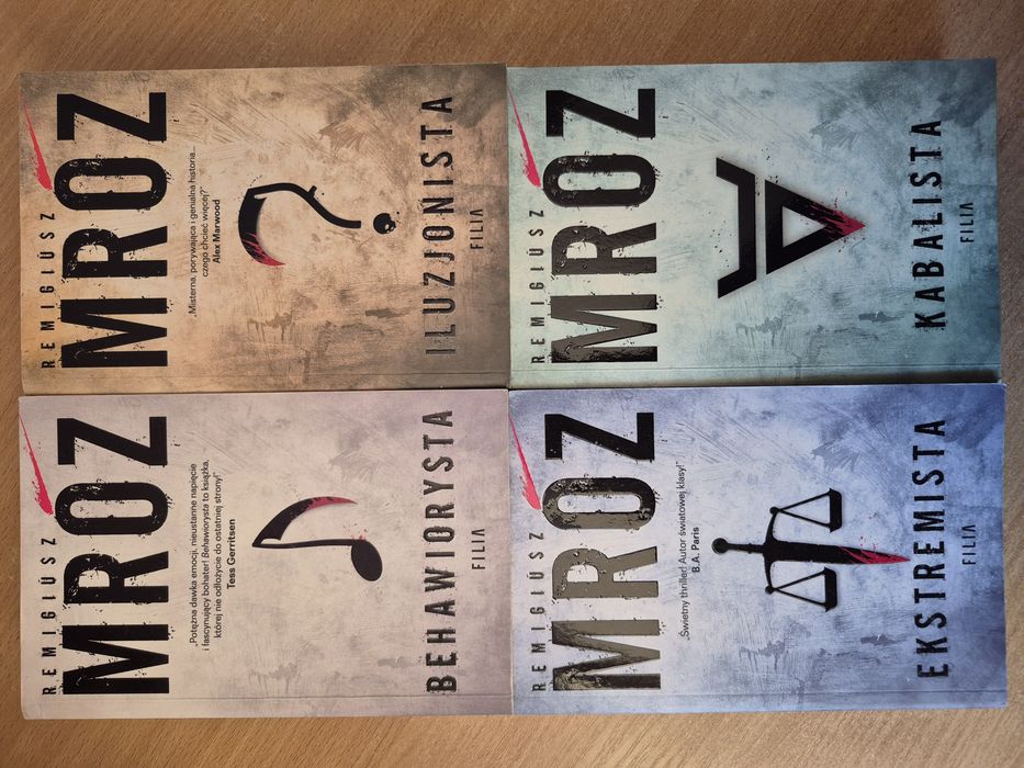 Remigiusz Mróz Kabalista, Ekstremista, Iluzjonista, Behawiorysta