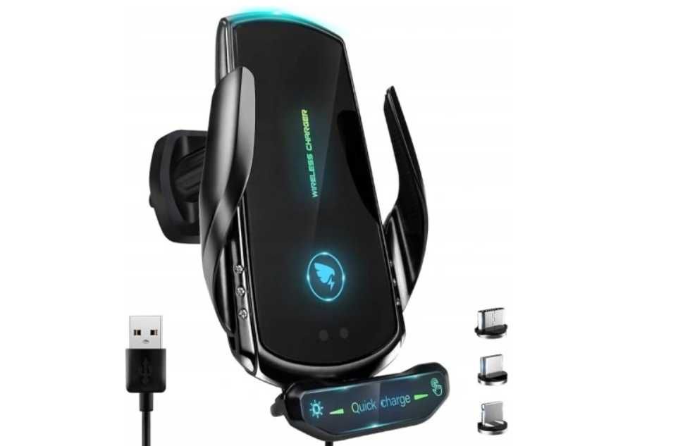 Uchwyt samochodowy 15 W Ładowanie indukcyjne