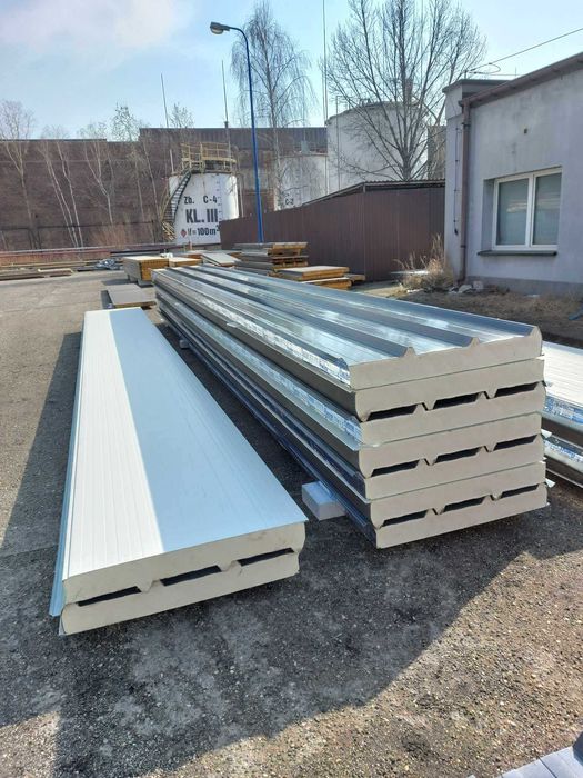 Płyta warstwowa dachowa PIR100  - od ręki