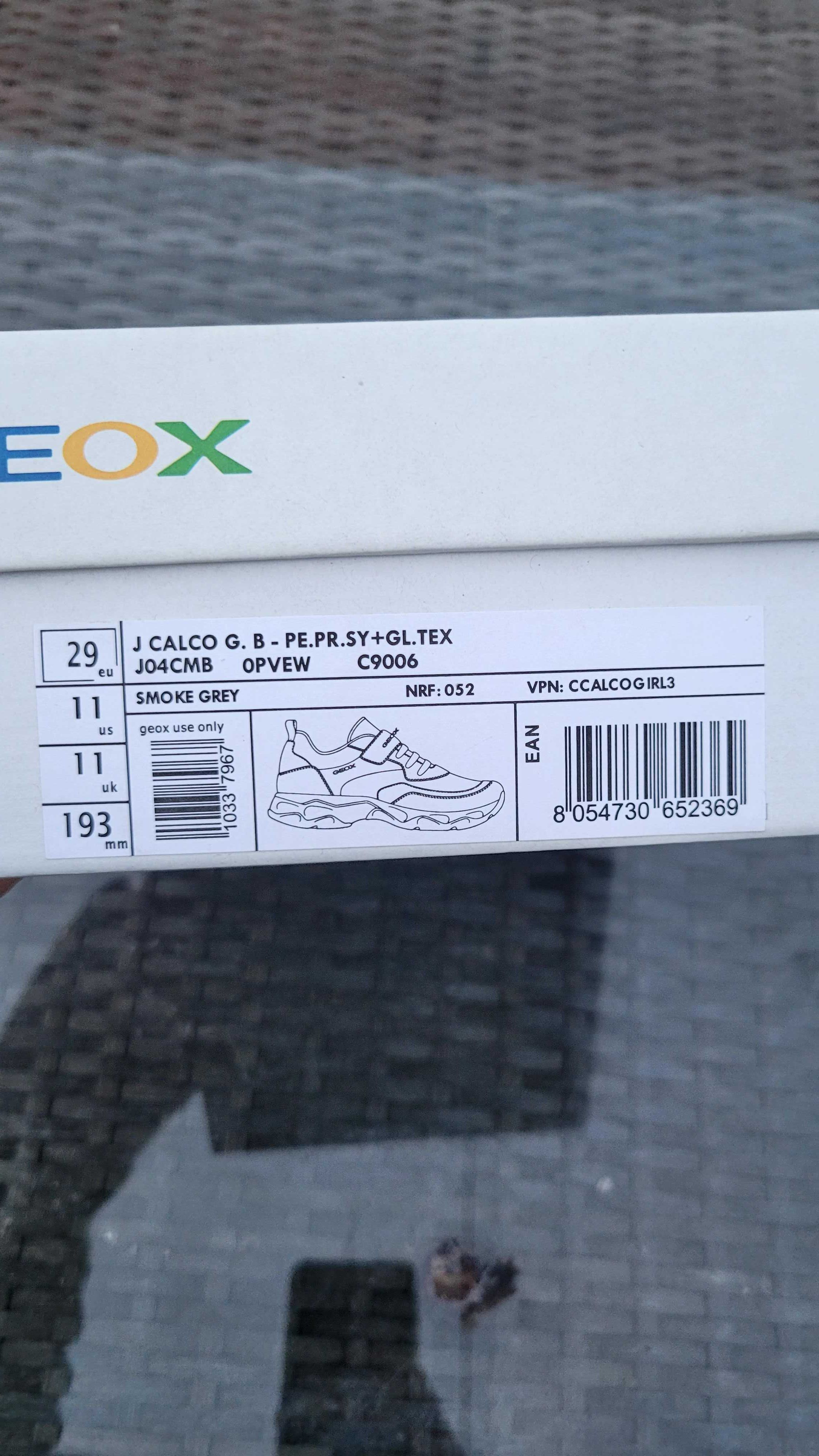 sapatilhas menina - geox - tamanho 29