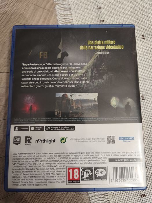 Alan Wake II ps5