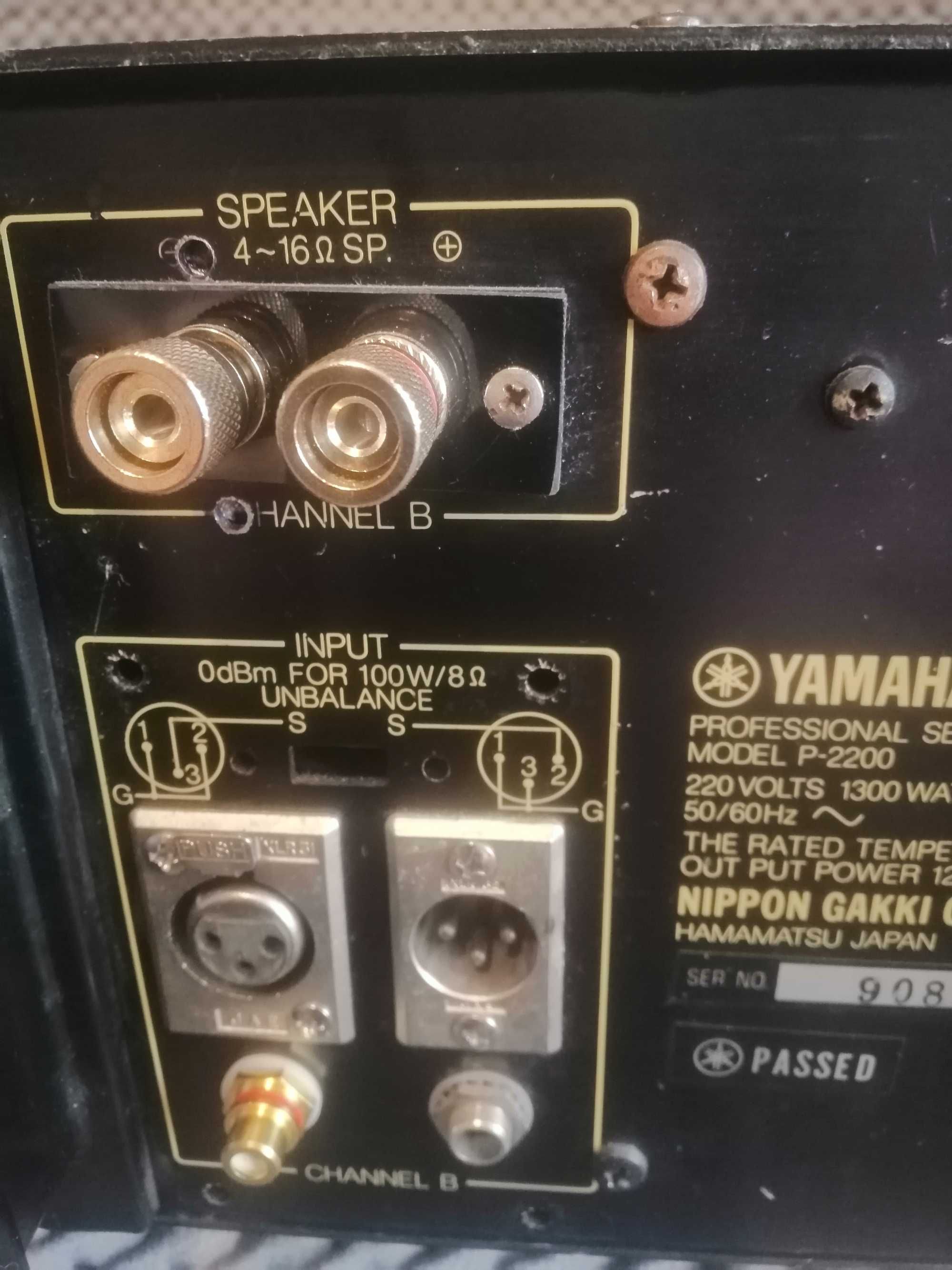yamaha p2200 p-2200 підсилювач усилитель