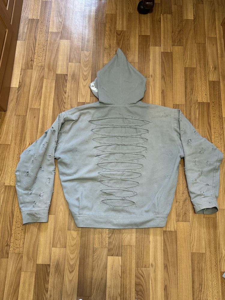 Undersoul | balenciaga  type zip hoodie