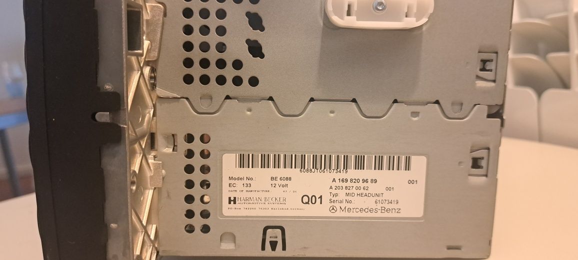 Radio Mercedes B 180CDI