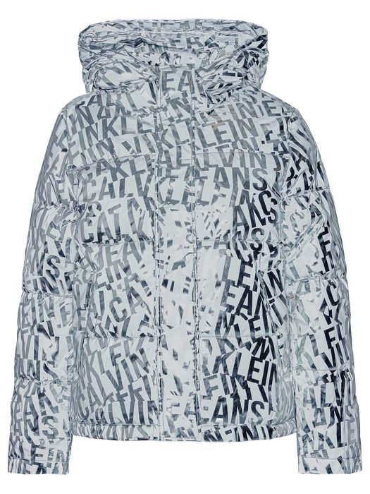 Calvin Klein Jeans LOGO Kurtka zimowa M / 38