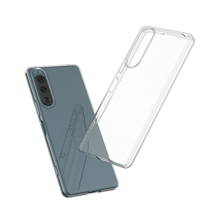 Ultra Clear 0.5mm etui do Sony Xperia 5 IV cienki przezroczysty