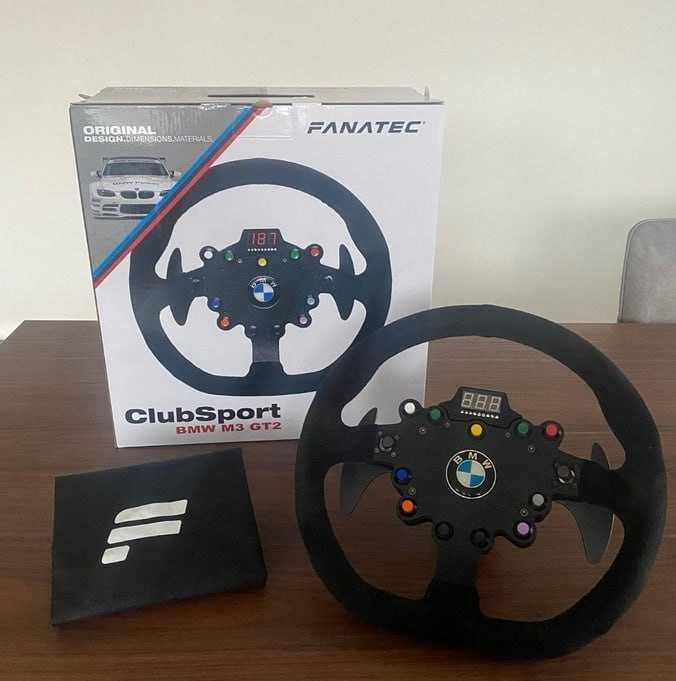 FANATEC ClubSport Base V2.5 + Pedale V3 + BMW M3 GT2