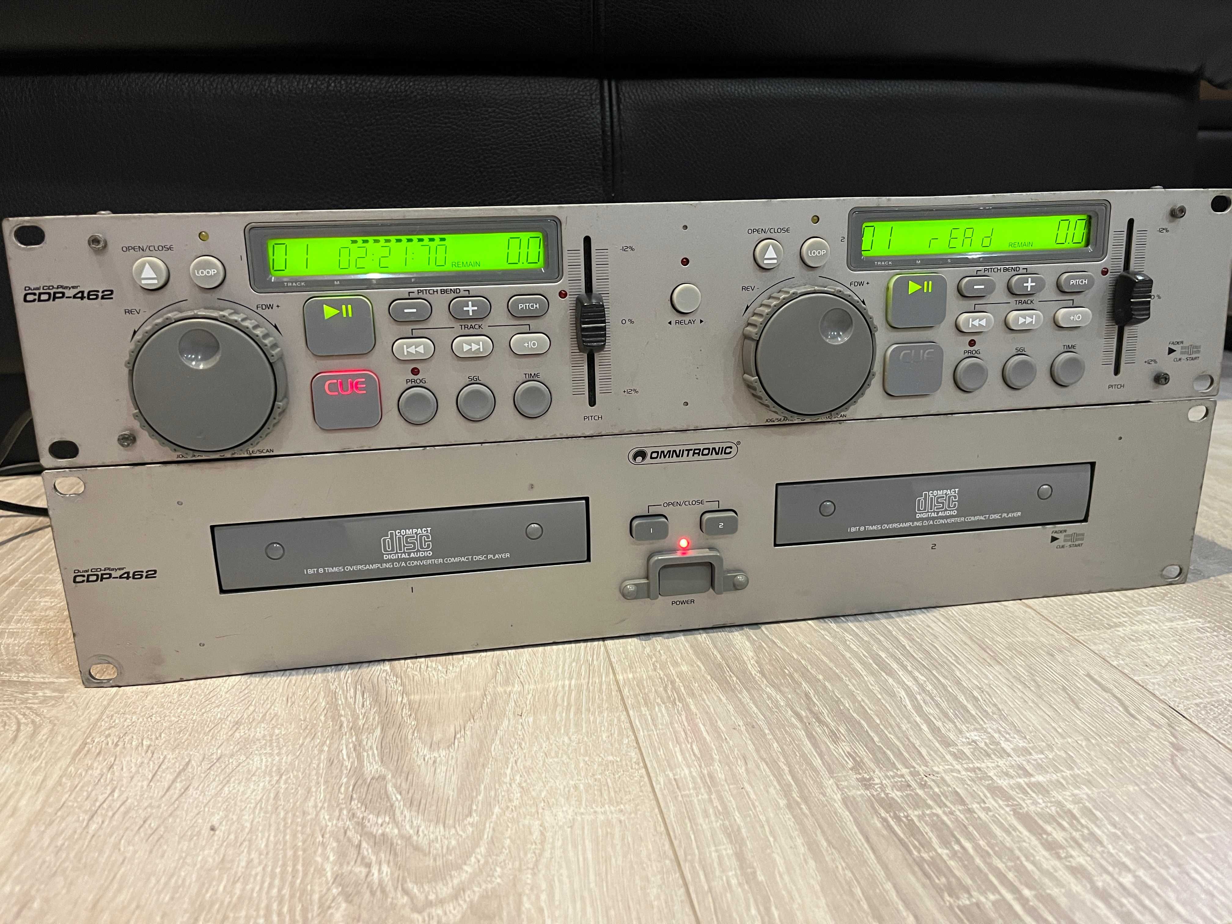 CD Player OMNITRONIC CDP-462 kontroler sprawny komplet