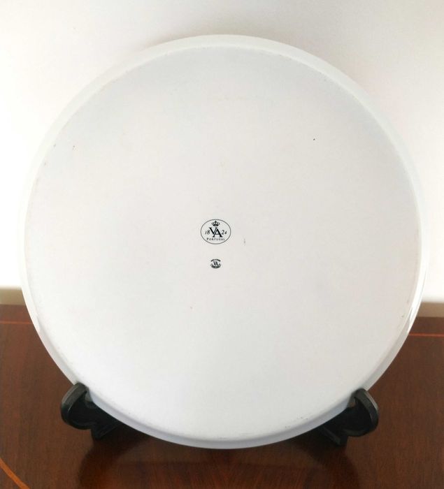 Prato Raso Coleção Margão da Vista Alegre 29 cm como novo