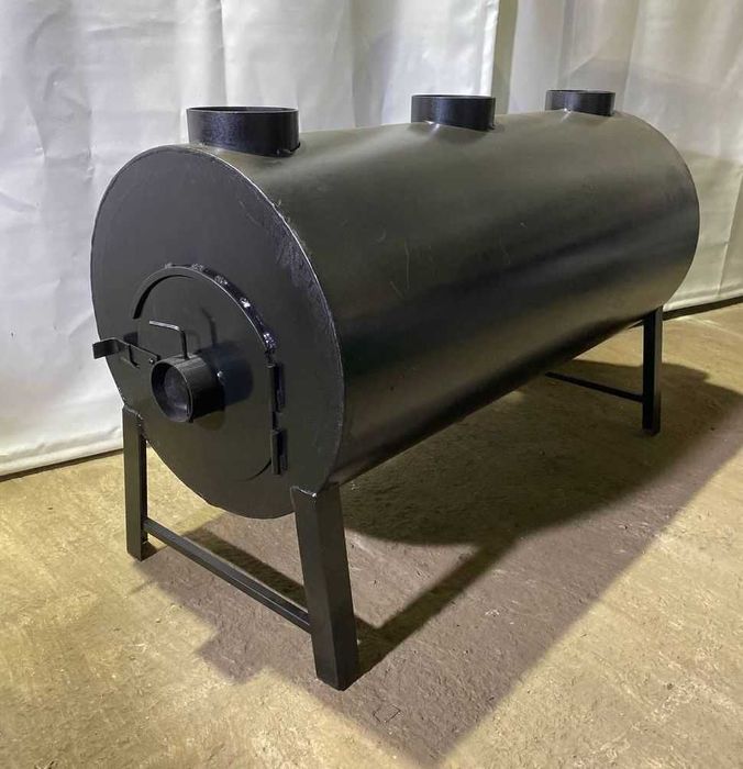 • 560 м2! 6 мм! Печь Буржуйка Теплогенератор Булерьян (Булер'ян)