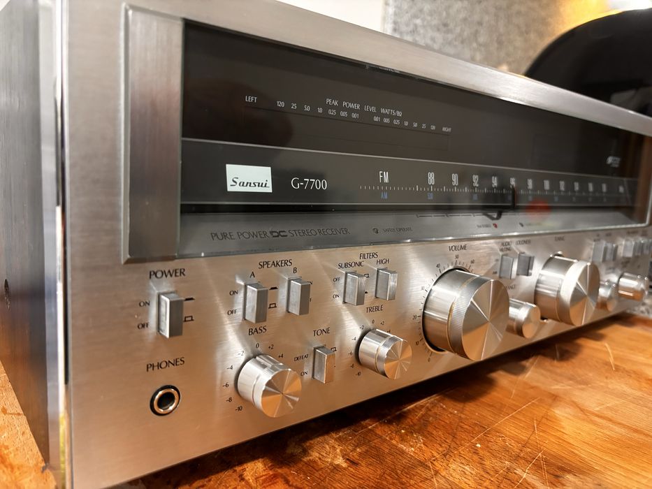 Amplificador Receiver Sansui G 7700