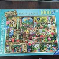 Puzzle Ravensburger ogród, 1000 el. Kompletne