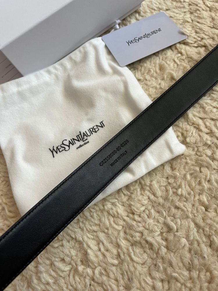 Od ręki pasek YSL, Saint Laurent, czarny, numery seryjne