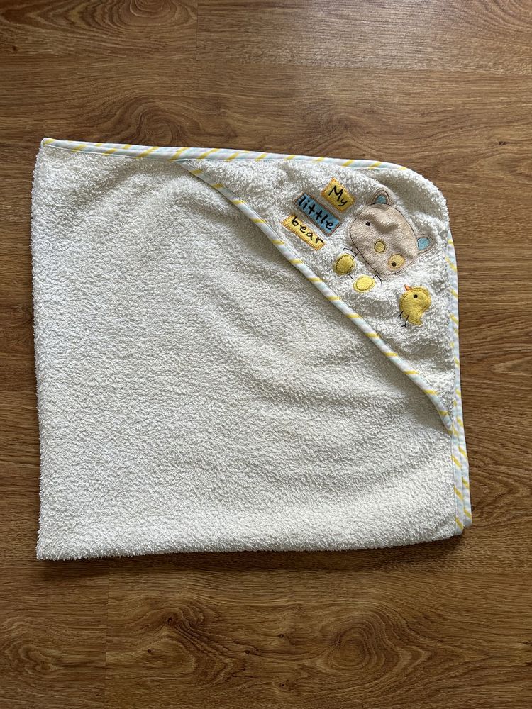 Ręcznik Dziecięcy kąpielowy z kapturkiem Smiki