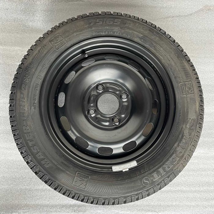 Koła FELGI stalowe 14 Ford Fiesta zimowe Semperit 175/65/14 4x108 DEMO