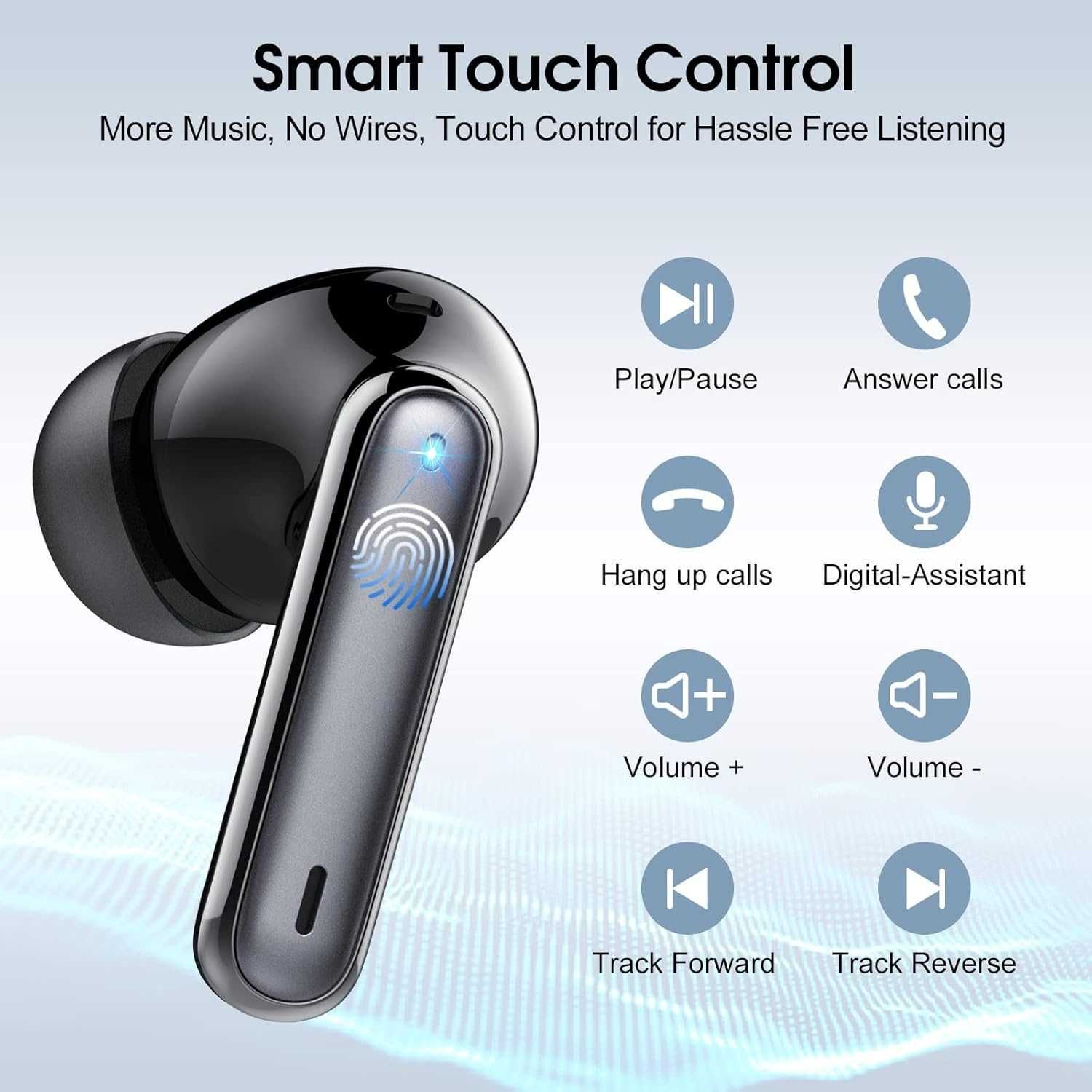 Csasan J90 PRO bezprzewodowe słuchawki bluetooth wyświetlacz LCD 40h