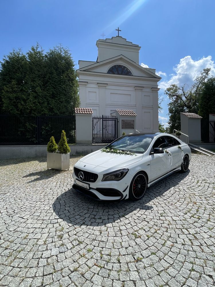 Samochód do Ślubu , Samochód na wesele  Mercedes CLA 45 AMG