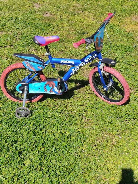 Bicicleta homem aranha