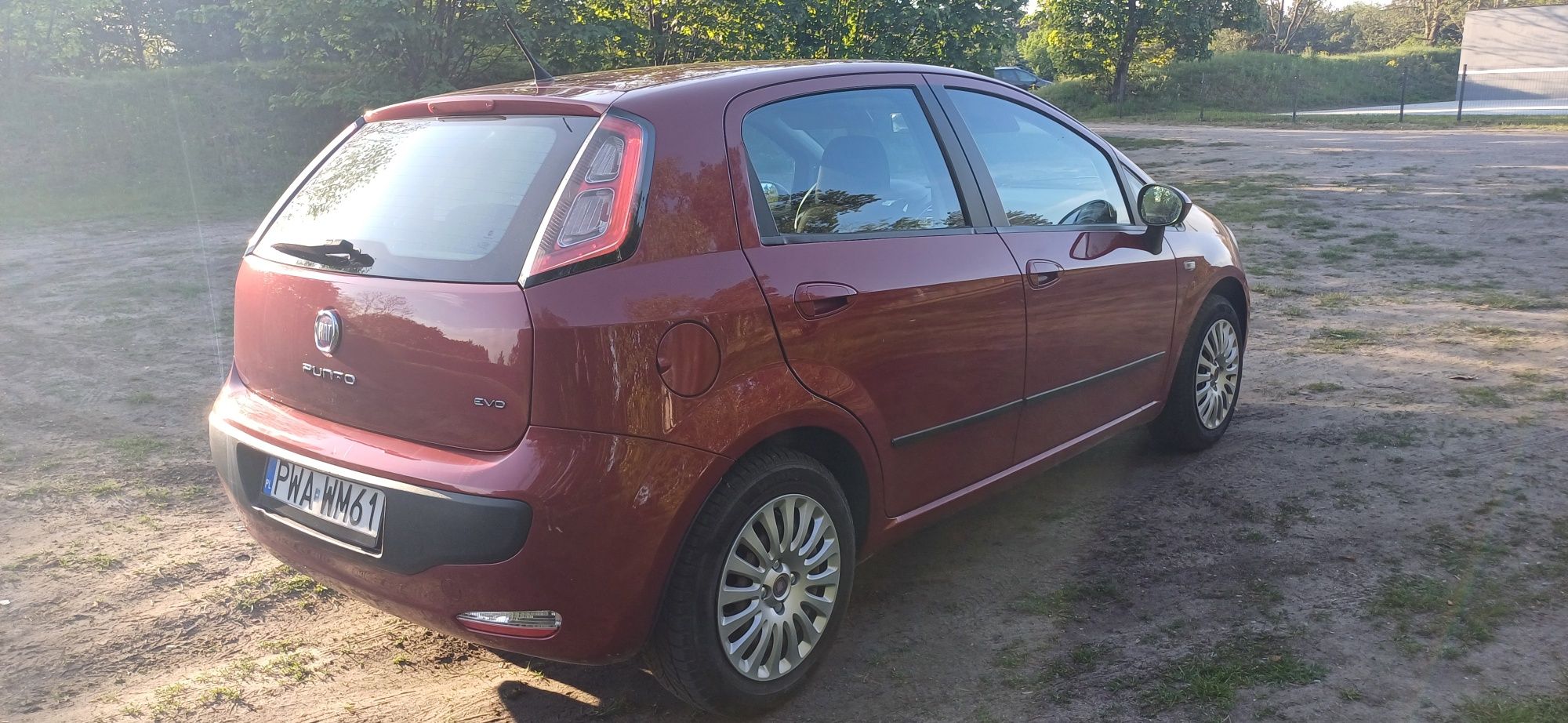 Fiat Punto EVO.  Półtoraroczny LPG.