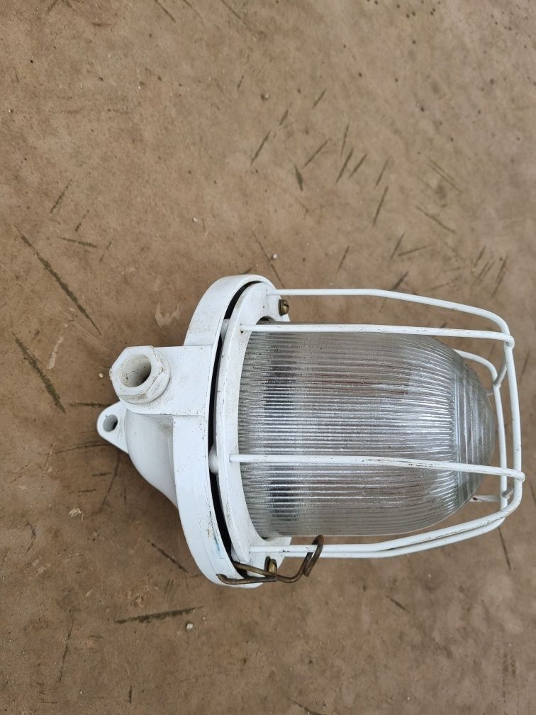 Lampa przemysłowa PRL retro loft C-100