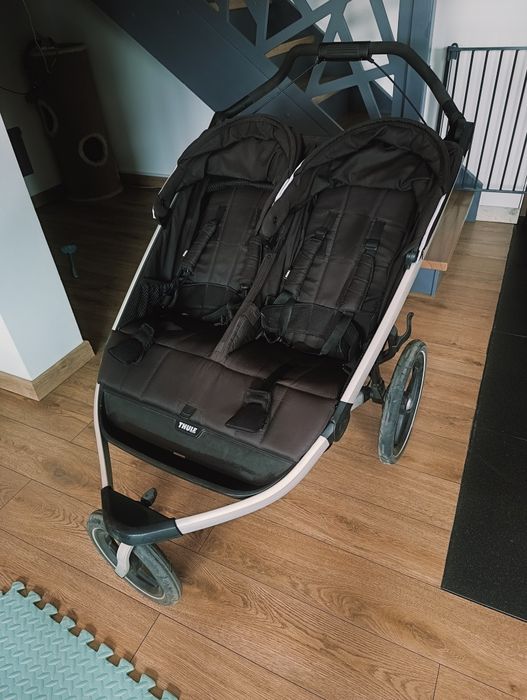 Thule Urban Glide 2 double black+gratis NOWE ZDJĘCIA!!!POLECAM