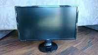 Monitor Benq 24 cale GL2460 plus kable. 100% sprawny