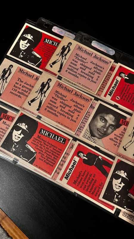 Topps - Michael Jackson - Álbum Mmi - 1984