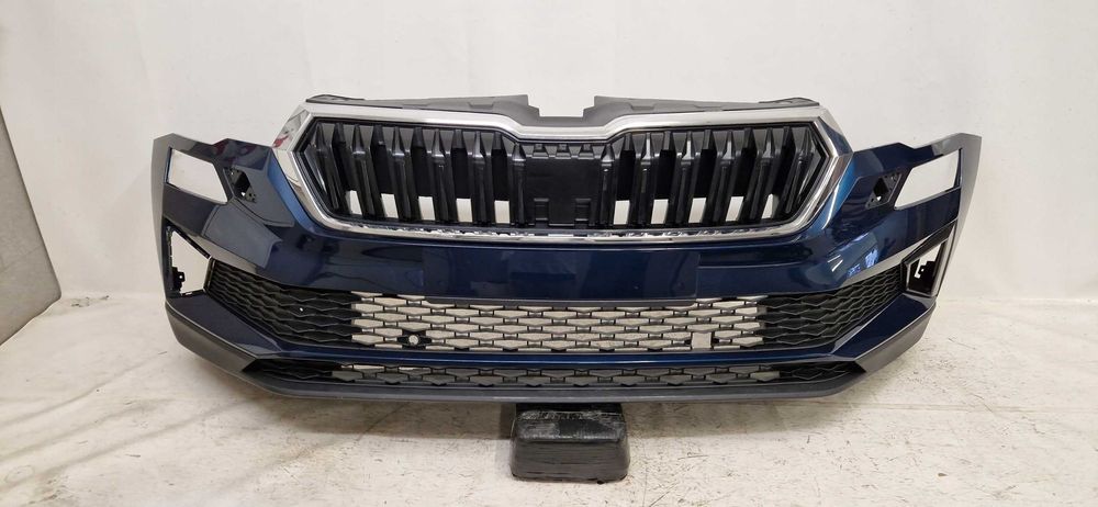 Skoda Karoq карок Бампер передний, дорестайл рестайл