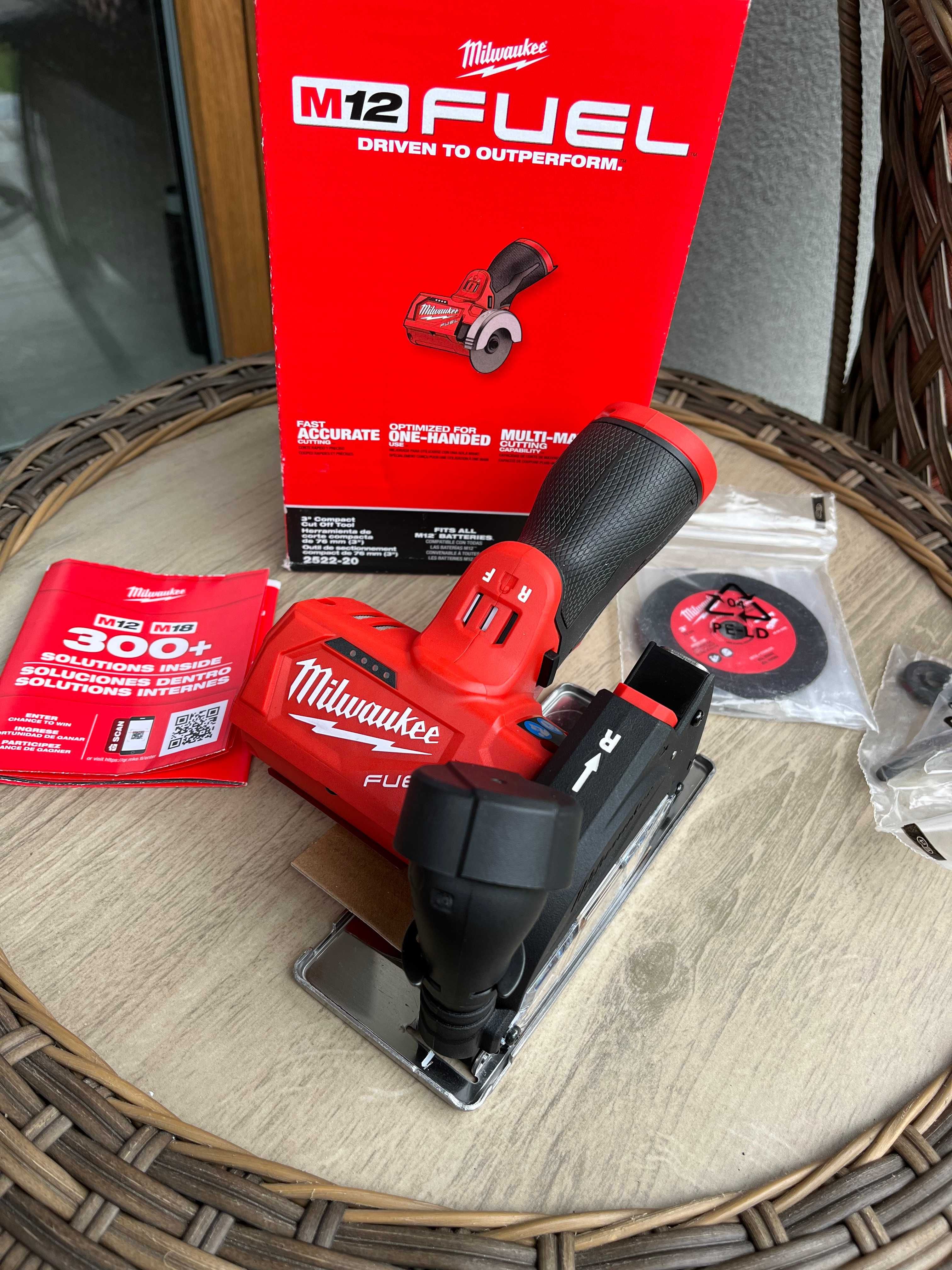 milwaukee m12 szlifierka FCOT nowa