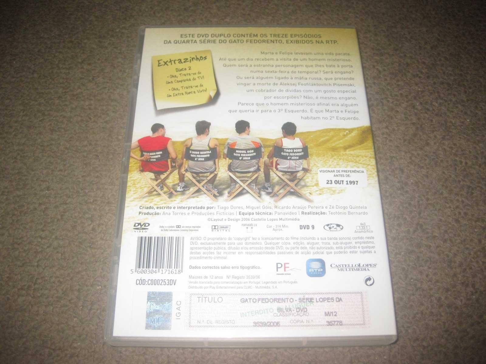 "Gato Fedorento: Série Lopes da Silva" numa edição com 2 DVDs