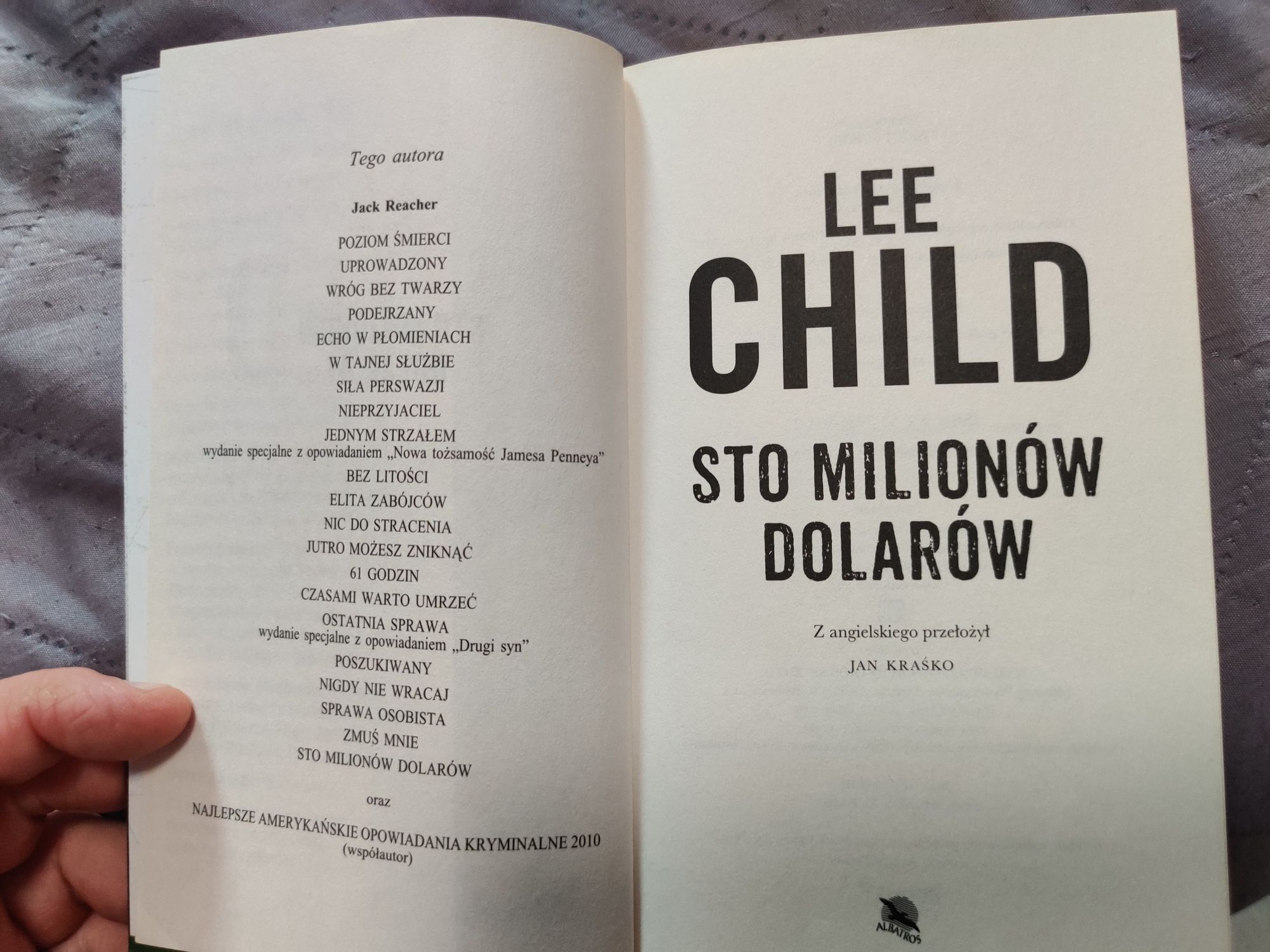 Lee Child sto milionów dolarów