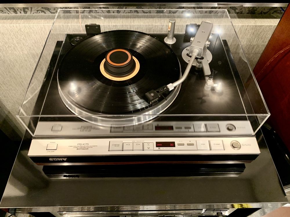Sony PS-X75 виниловый проигрыватель - Проигрыватель винила