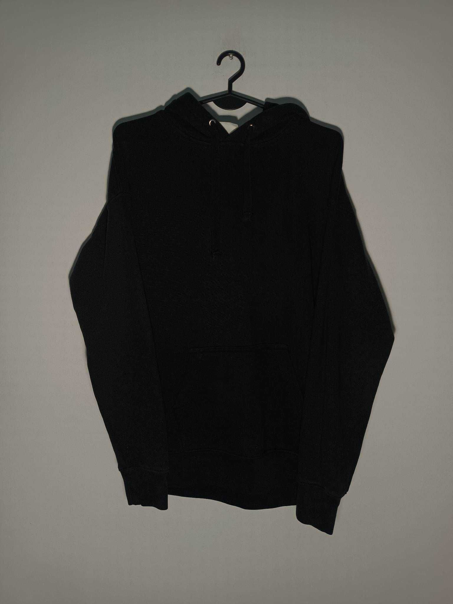 Czarna basic bluza hoodie H&M