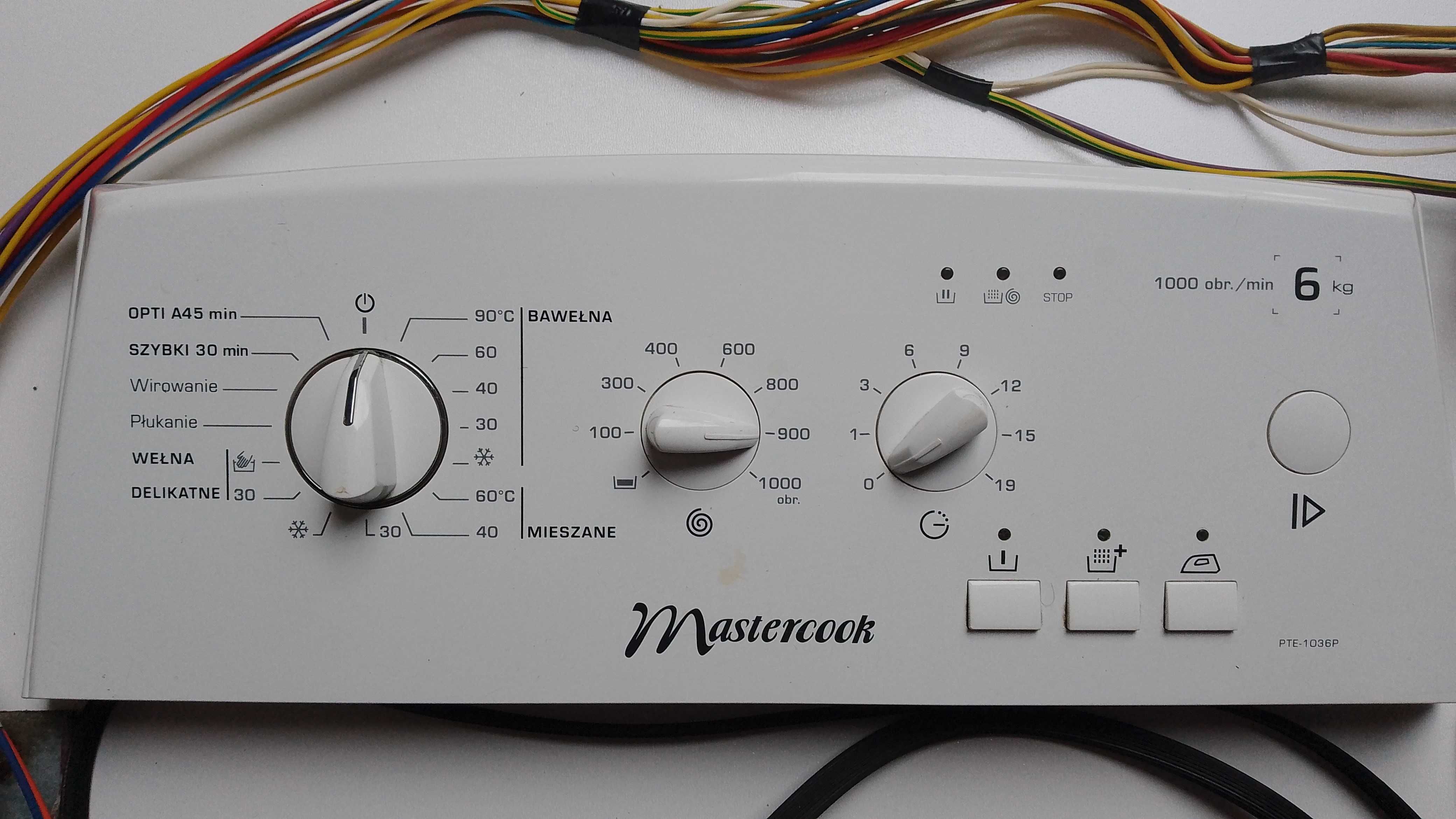 części pralki Mastercook PTE-1036P