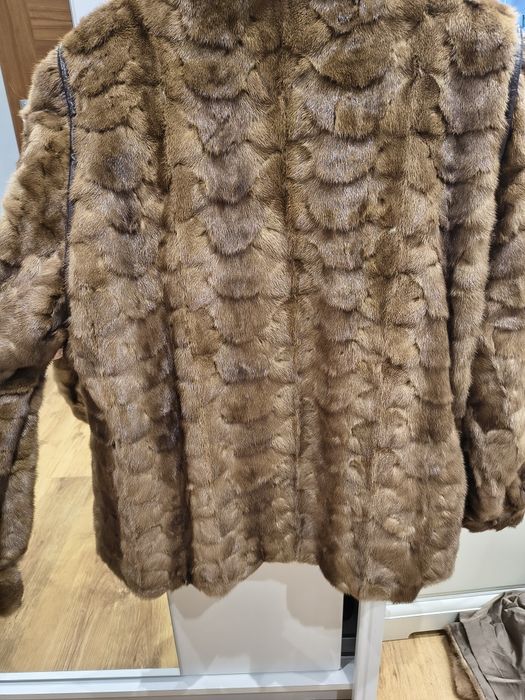 Prawdziwe futro  z norek piękne