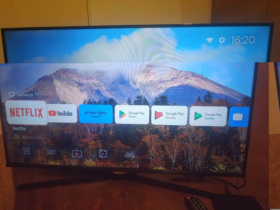 TV 40" Samsung + Smart Tv box WIFI Android  Netflix YouTube