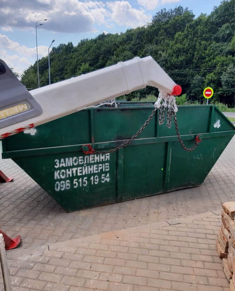 ОРЕНДА КОНТЕЙНЕРА! Утилізація мусора, буд.сміття, тпв, дерев, гілок,