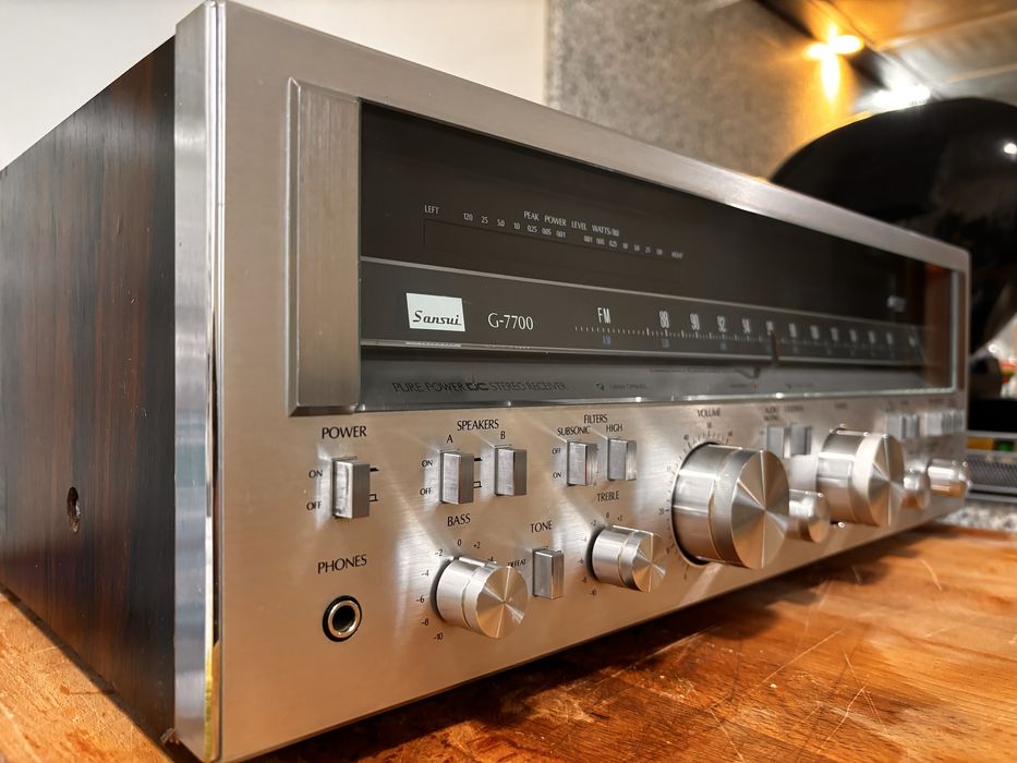 Amplificador Receiver Sansui G 7700
