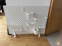 Ikea Skadis tablica + pojemniki