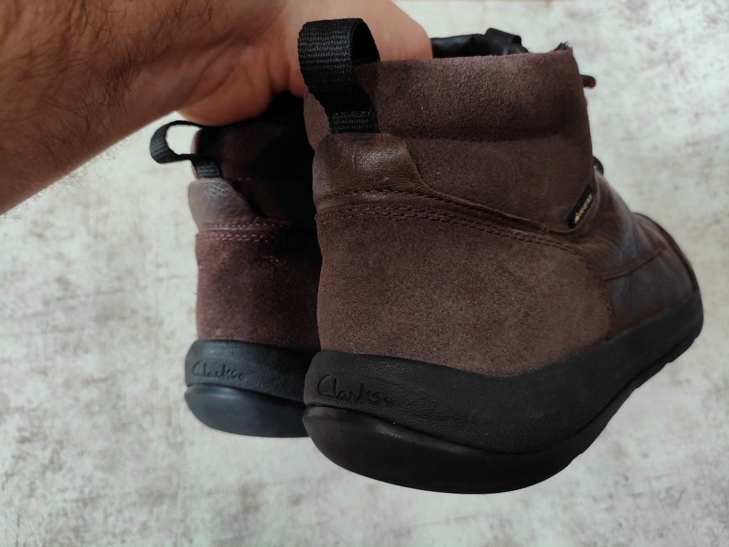 Черевики Clarks Ashcombe Hi GORE-TEX р-42 оригінал термо ботинки кросс