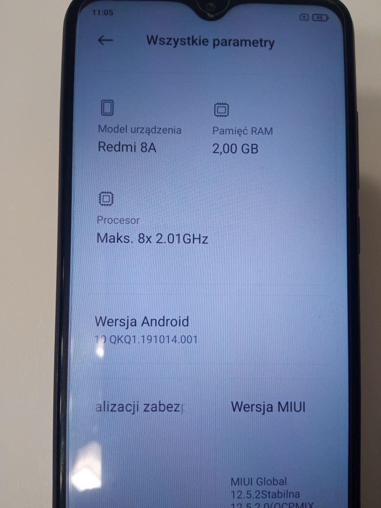 Smartfon Xiaomi Redmi 8A 2 GB / 32 GB