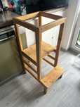 Drewniany kitchen helper pomocnik kuchenny malowany od woodkam
