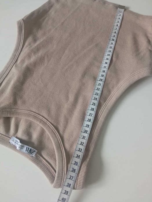 Zara koszulka damska crop top r S